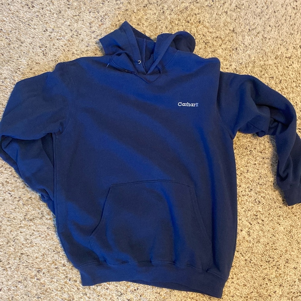 Navy blue hoodie